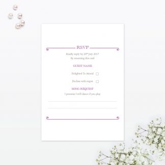 Fairytale RSVP - Wedding Stationery Fairytale RSVP