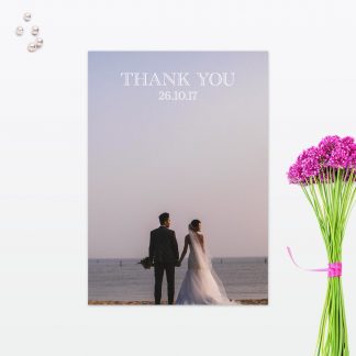 Fairytale Table Number - Wedding Stationery Fairytale Thank You Card
