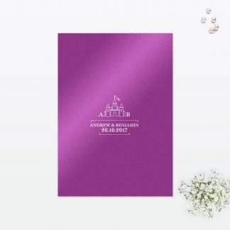 Fairytale Table Number - Wedding Stationery Fairytale Wedding Stationery