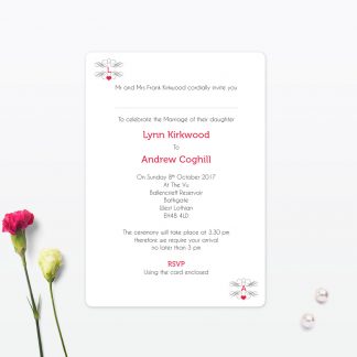 Las Vegas Day Wedding Invitation