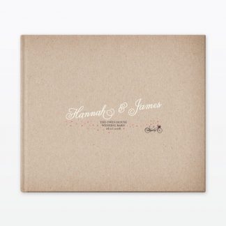 Hearts & Bicycles Photo Book - Wedding Stationery Hearts & Bicycles Photo Book