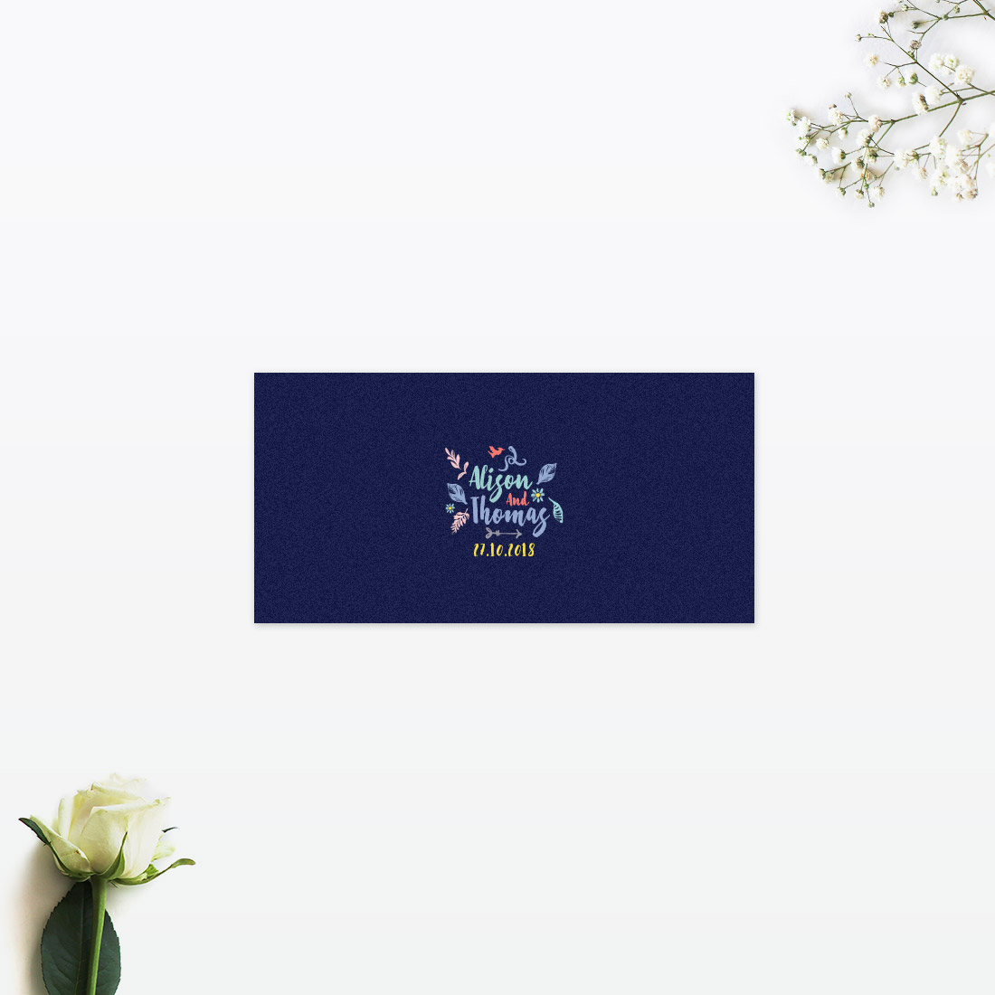 Flora and Fauna Place cards - Wedding Stationery Flora and Fauna Place cards