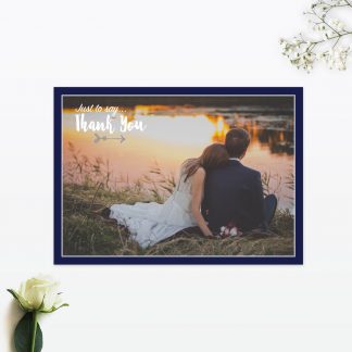 Flora and Fauna Thank you card - Wedding Stationery Flora and Fauna Thank you card