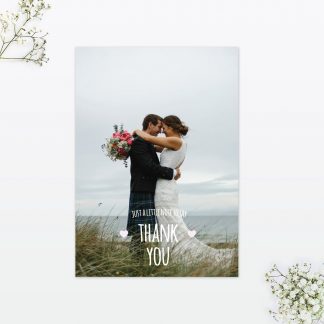 Country Bunting Thank You Card