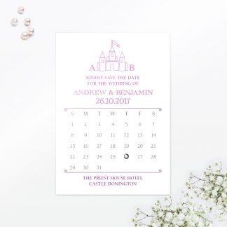 Fairytale Save the Date - Wedding Stationery Fairytale Save the Date