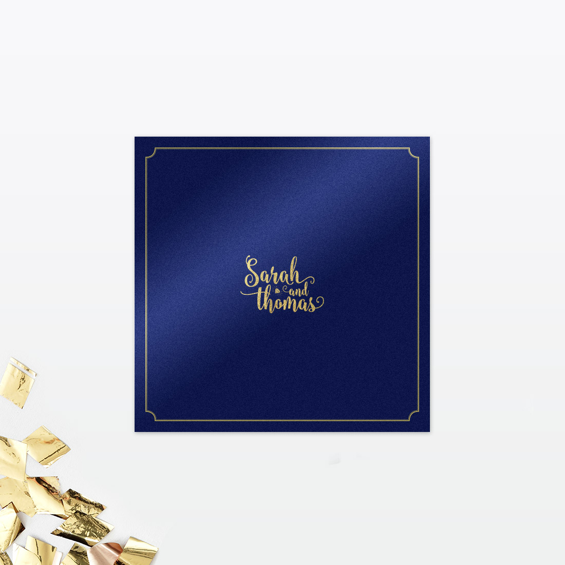 Glitz and Glamour Table Menu - Wedding Stationery Glitz and Glamour Table Menu - Image 2