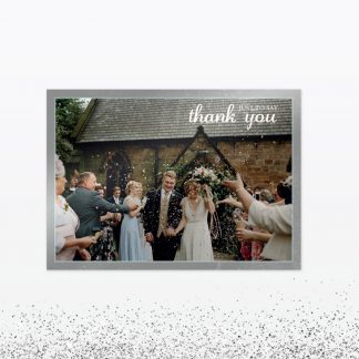 Hearts and Lanterns Thank you card - Wedding Stationery Hearts and Lanterns Thank you card