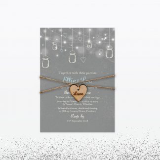 Hearts & Lanterns Wedding Stationery