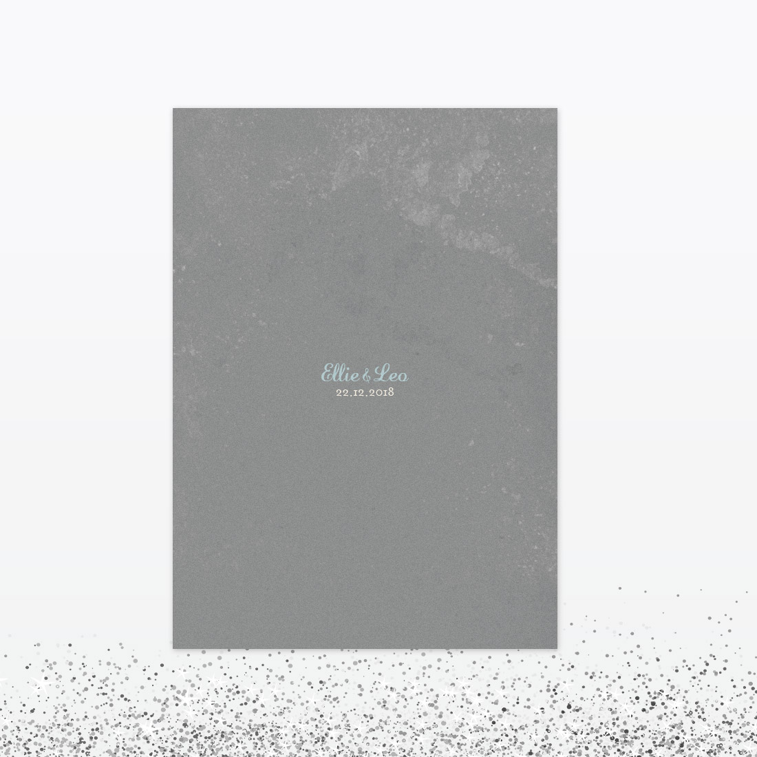 Hearts and Lanterns Wedding Invitation - Wedding Stationery Hearts and Lanterns Invitation Menu - Image 2