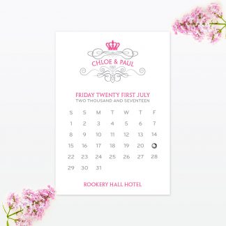 Royal Elegance Save the Date