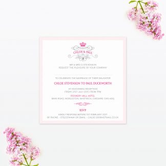 Royal Elegance Wedding Stationery