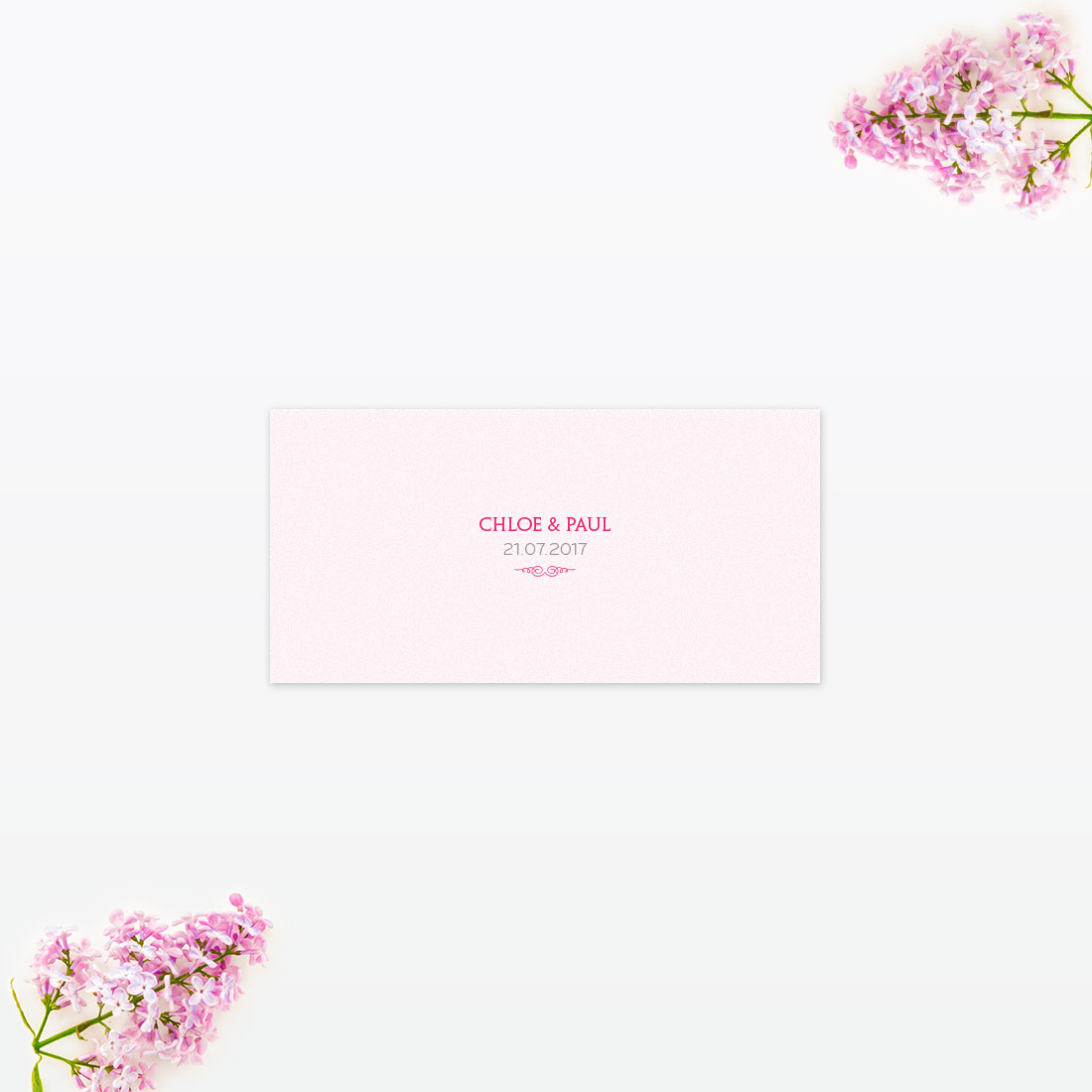 Royal Elegance Place Card - Wedding Stationery Royal Elegance Place Card - Image 2