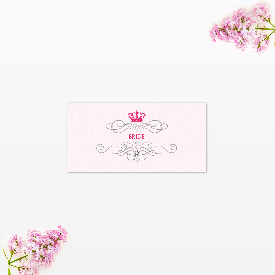 Royal Elegance Place Card - Wedding Stationery Royal Elegance Place Card