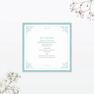 Vintage Chic Additional Information - Wedding Stationery Vintage Chic Additional Information