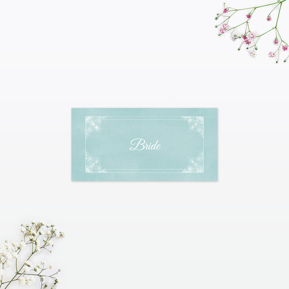 Vintage Chic Place Card - Wedding Stationery Vintage Chic Place Card