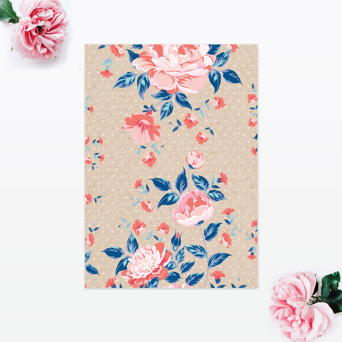 Vintage Floral Save the Date - Wedding Stationery Vintage Floral Save the Date - Image 2