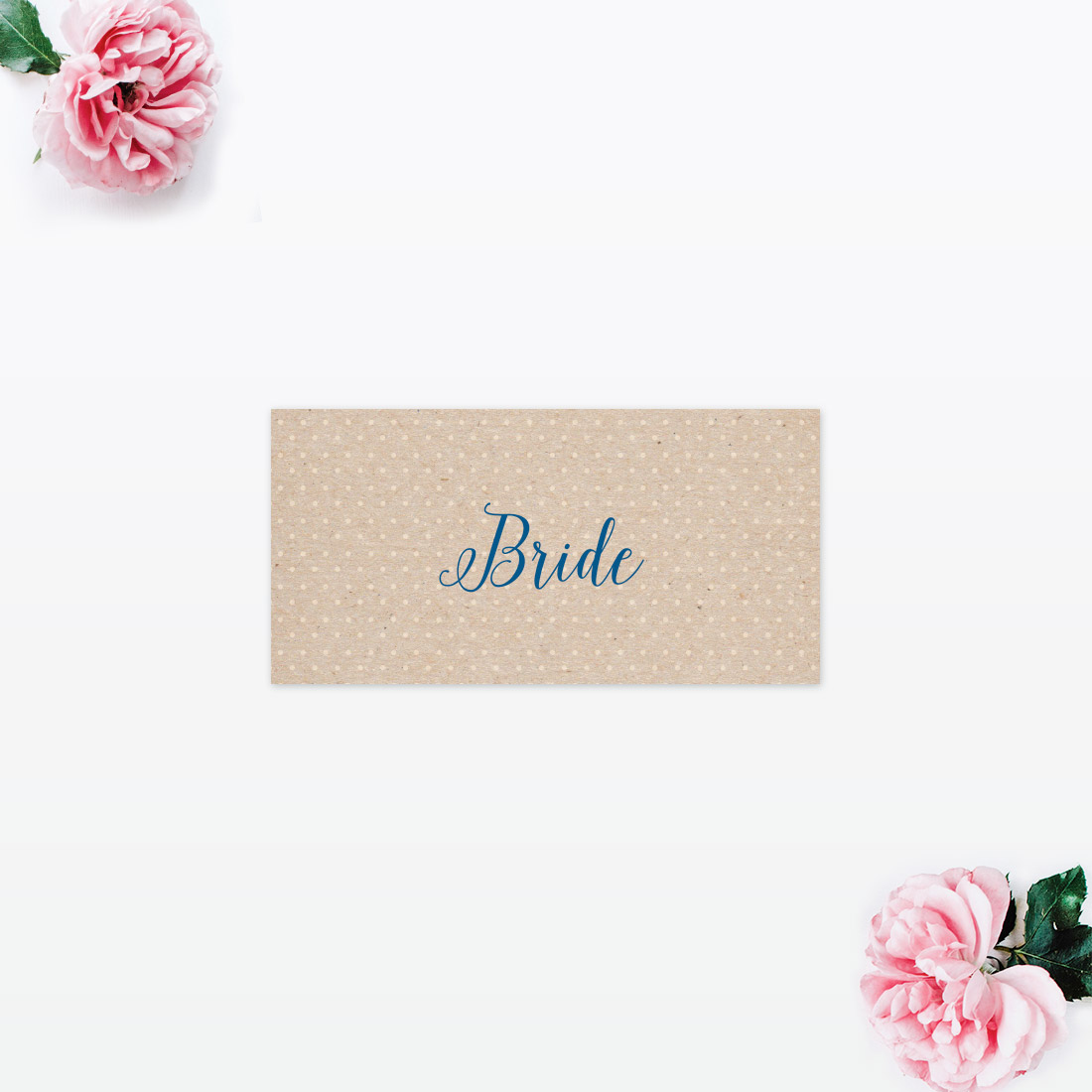 Vintage Floral Order of the Day - Wedding Stationery Vintage Floral Place Card - Image 2