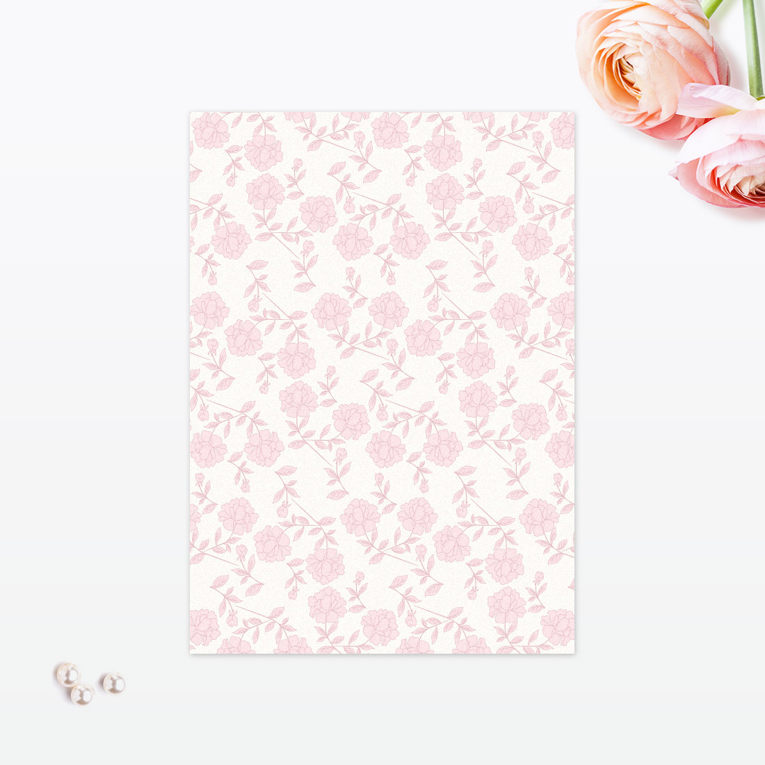 Vintage Rose Additional Information - Wedding Stationery Vintage Rose Additional Information - Image 2
