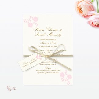 Vintage Rose Wedding Stationery