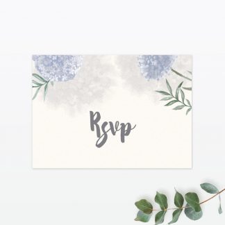 Watercolour Flora RSVP - Wedding Stationery Watercolour Flora RSVP