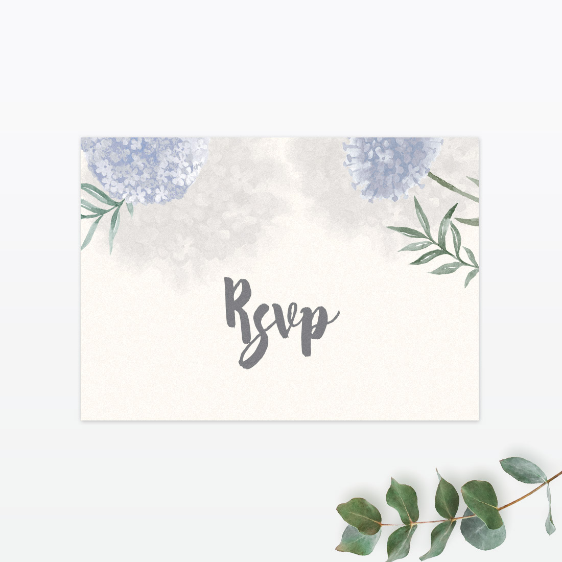 Watercolour Flora RSVP - Wedding Stationery Watercolour Flora RSVP