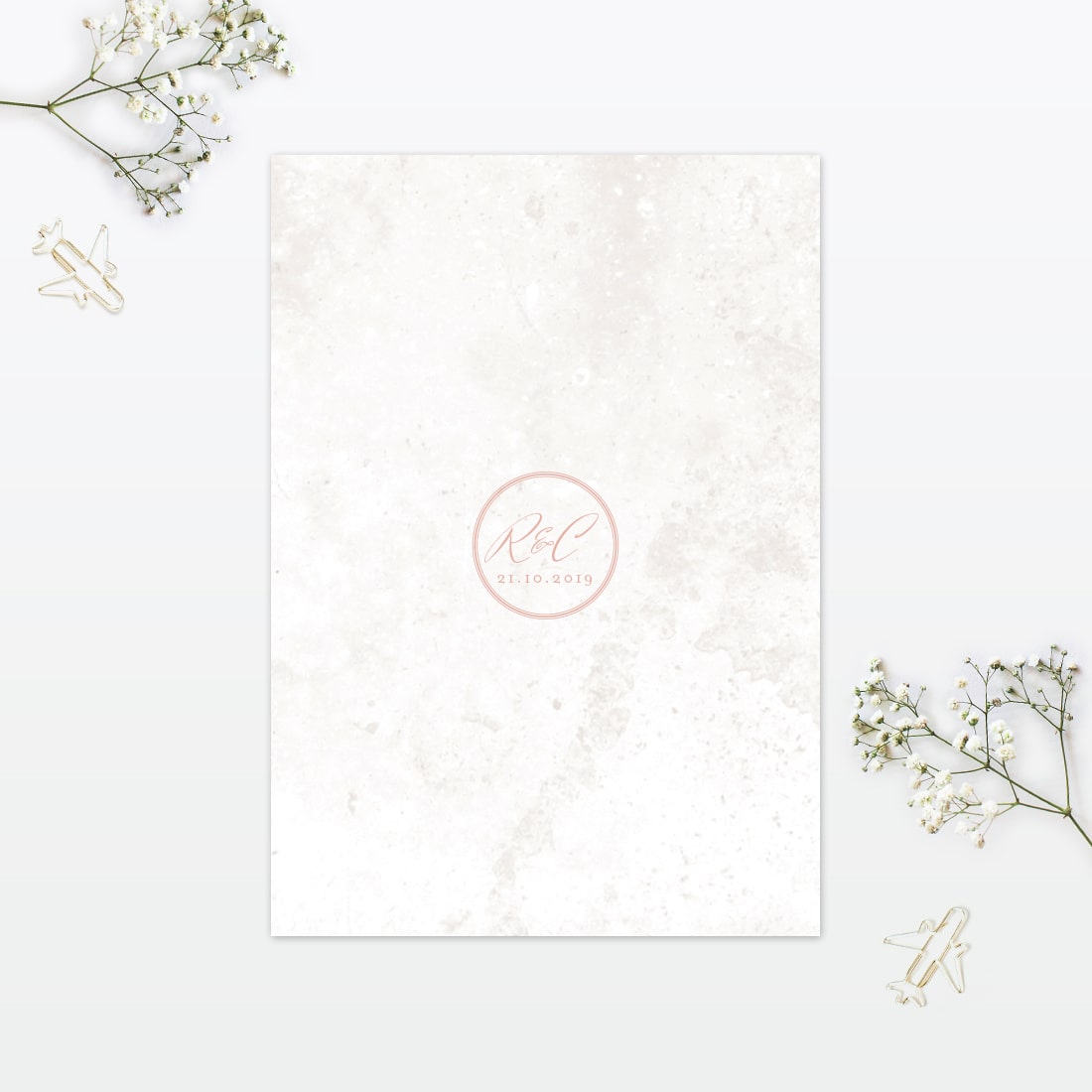 Destination Table Menu - Wedding Stationery Destination Table Menu - Image 2
