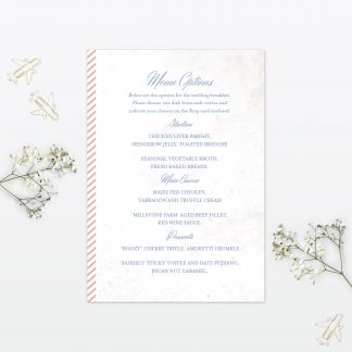 Destination Invitation Menu - Wedding Stationery Wedding Invitation Menu Destination Love Invited