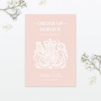 Wedding Passport Order Of Services Destination Love Invited