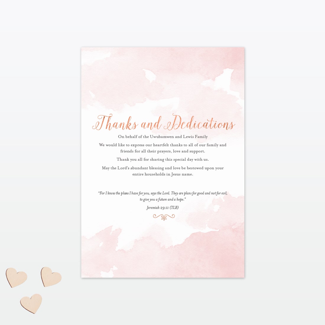 Sweetheart Order Service - Wedding Stationery Sweetheart Order Service - Image 4