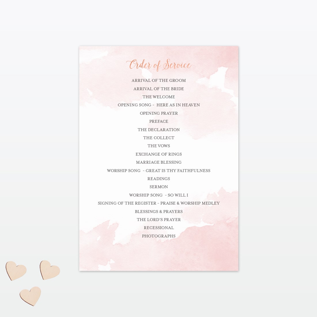 Sweetheart Order Service - Wedding Stationery Sweetheart Order Service - Image 5