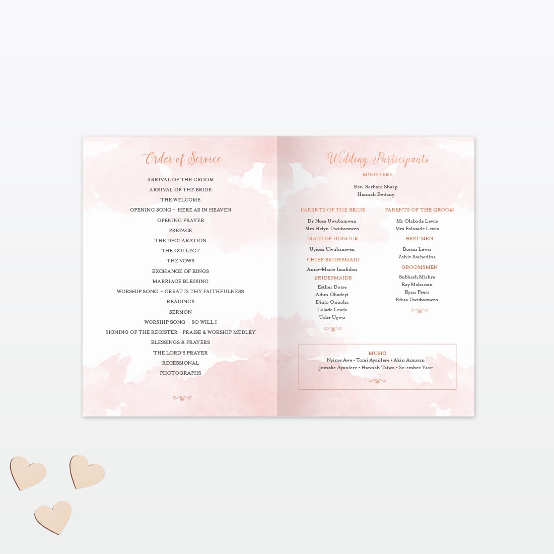 Sweetheart Order Service - Wedding Stationery Sweetheart Order Service - Image 6