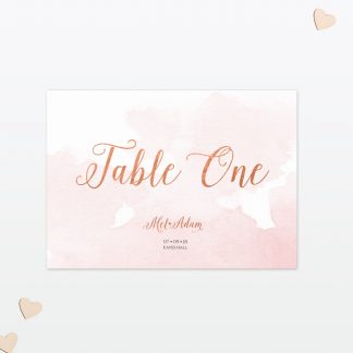 Wedding Table Numbers Sweetheart Love Invited