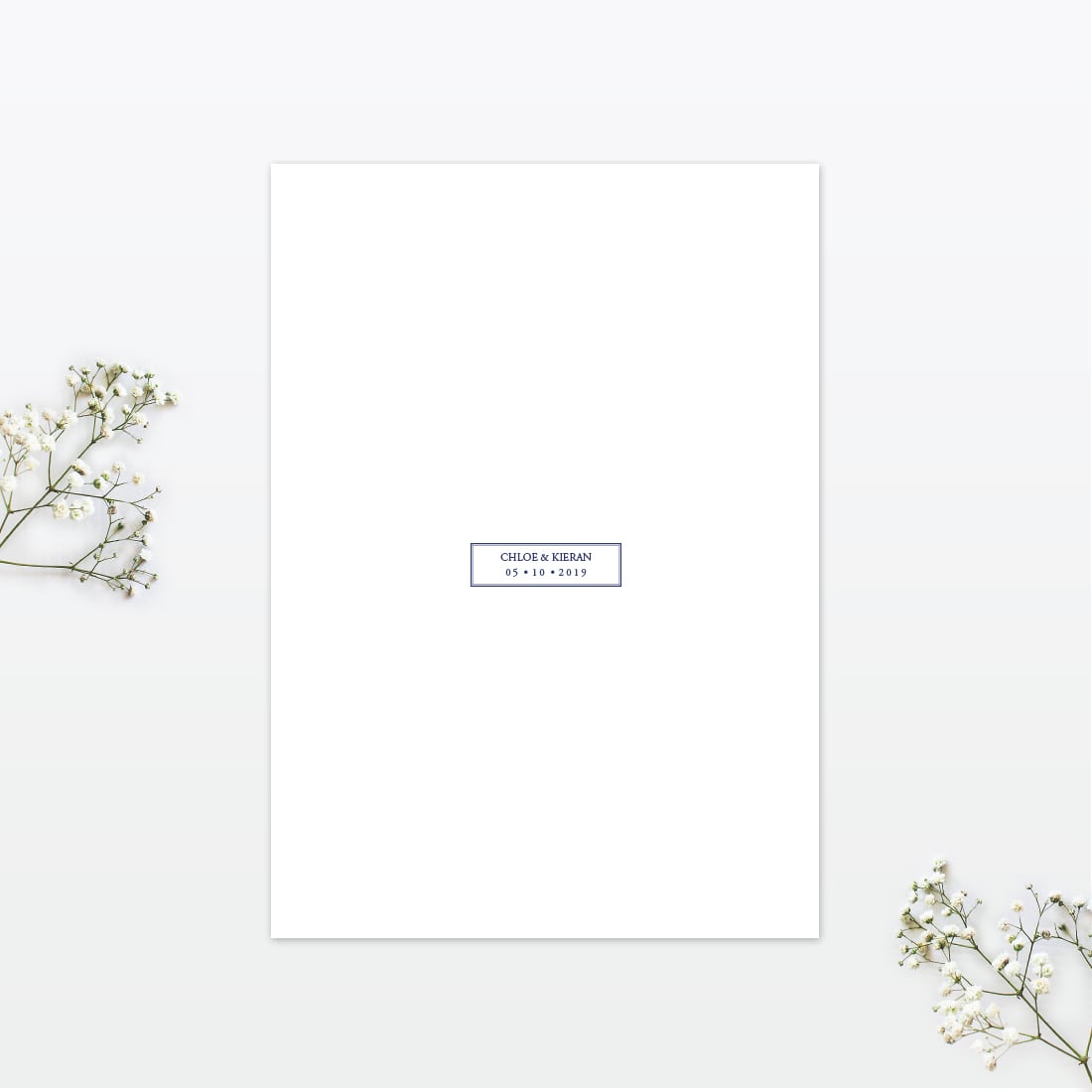 Beautiful Butterfly Additional Information - Wedding Stationery Beautiful butterfly wedding additional information card Love Invited