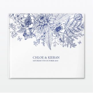 Beautiful butterfly wedding photo album Love Invited