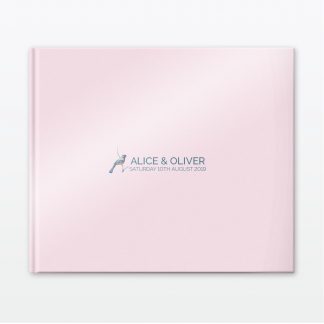 Love Birds Photo Book - Wedding Stationery Love birds wedding photo album Love Invited