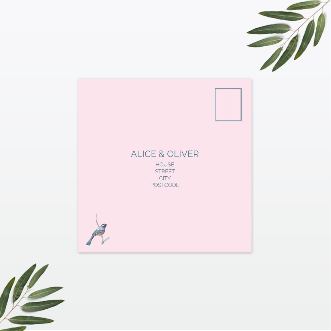 Love Birds RSVP - Wedding Stationery Love Birds RSVP - Image 2