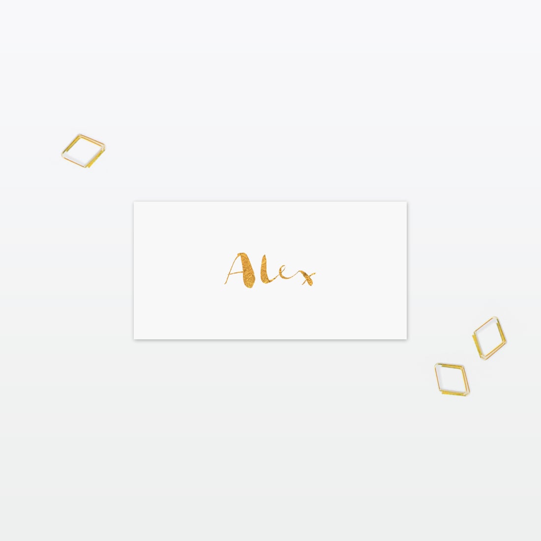 Summertime Place cards - Wedding Stationery Summertime wedding place card with foil Love Invited