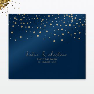 Confetti Wedding Invitation - Wedding Stationery confetti wedding photo album